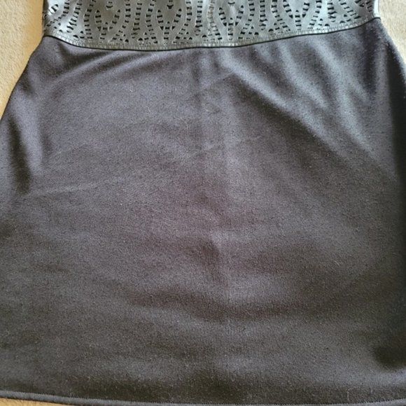 House of Harlow 1960 pleather cutout dress size large - Picture 10 of 16